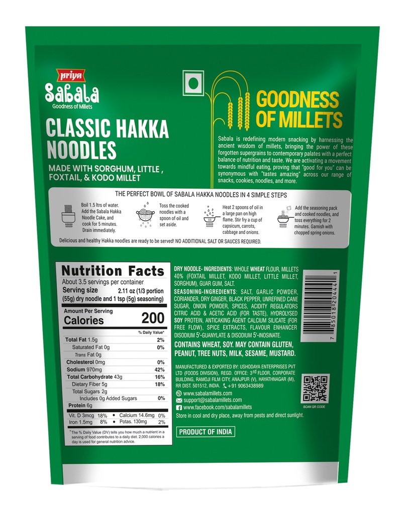 Classic Hakka (Millet Noodles)