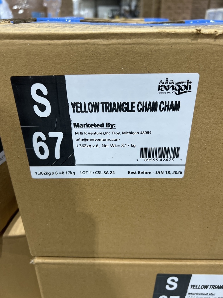 S67 VPK Yellow Triangle Cham Cham