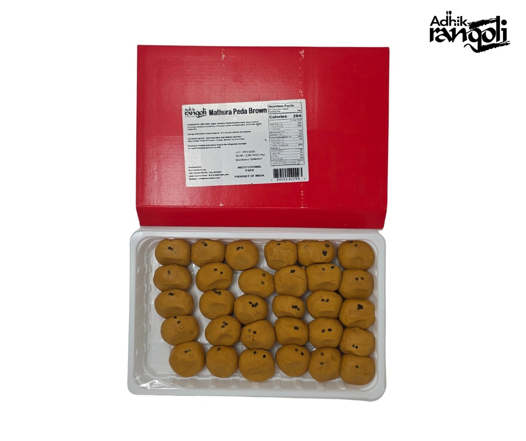 S45 Brown Mathura Peda