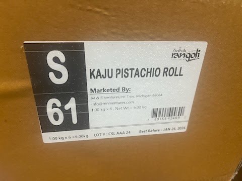 S61 Kaju Pista Roll