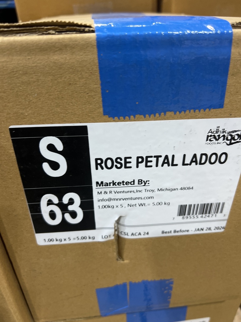 S63 Rose Petal Ladoo