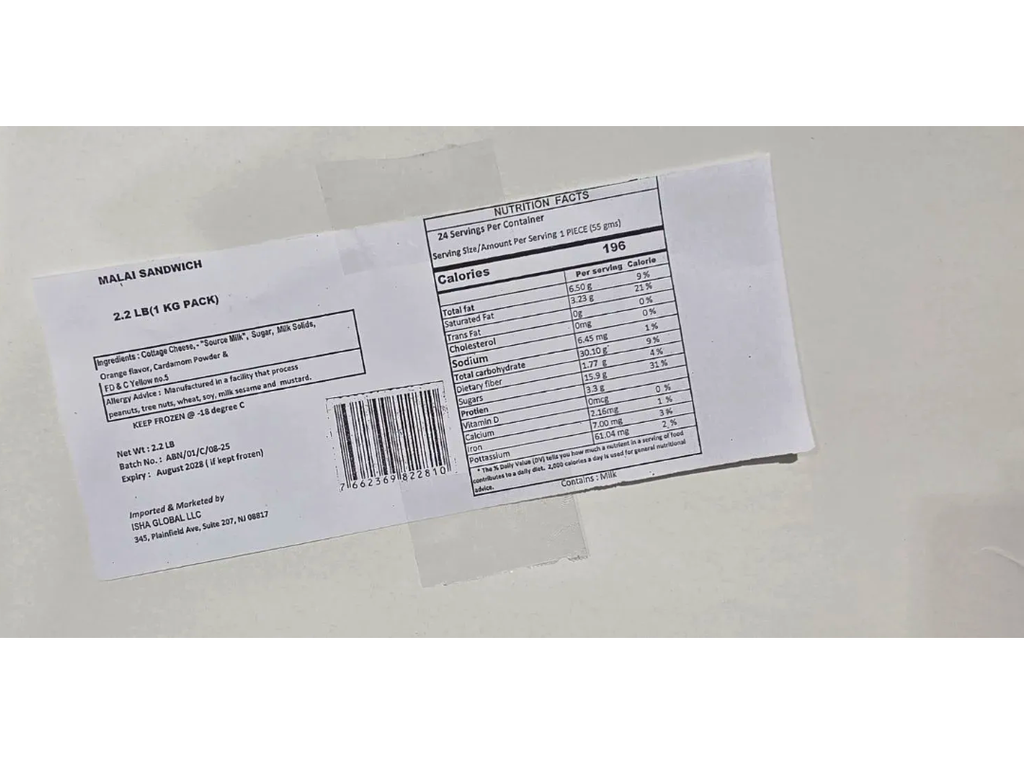 Bulk Malai Sandwich