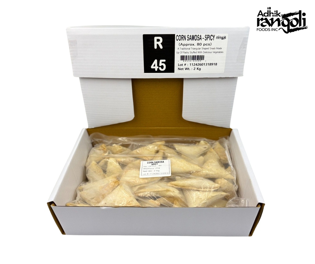 R45 VPK Corn Samosa (Spicy)