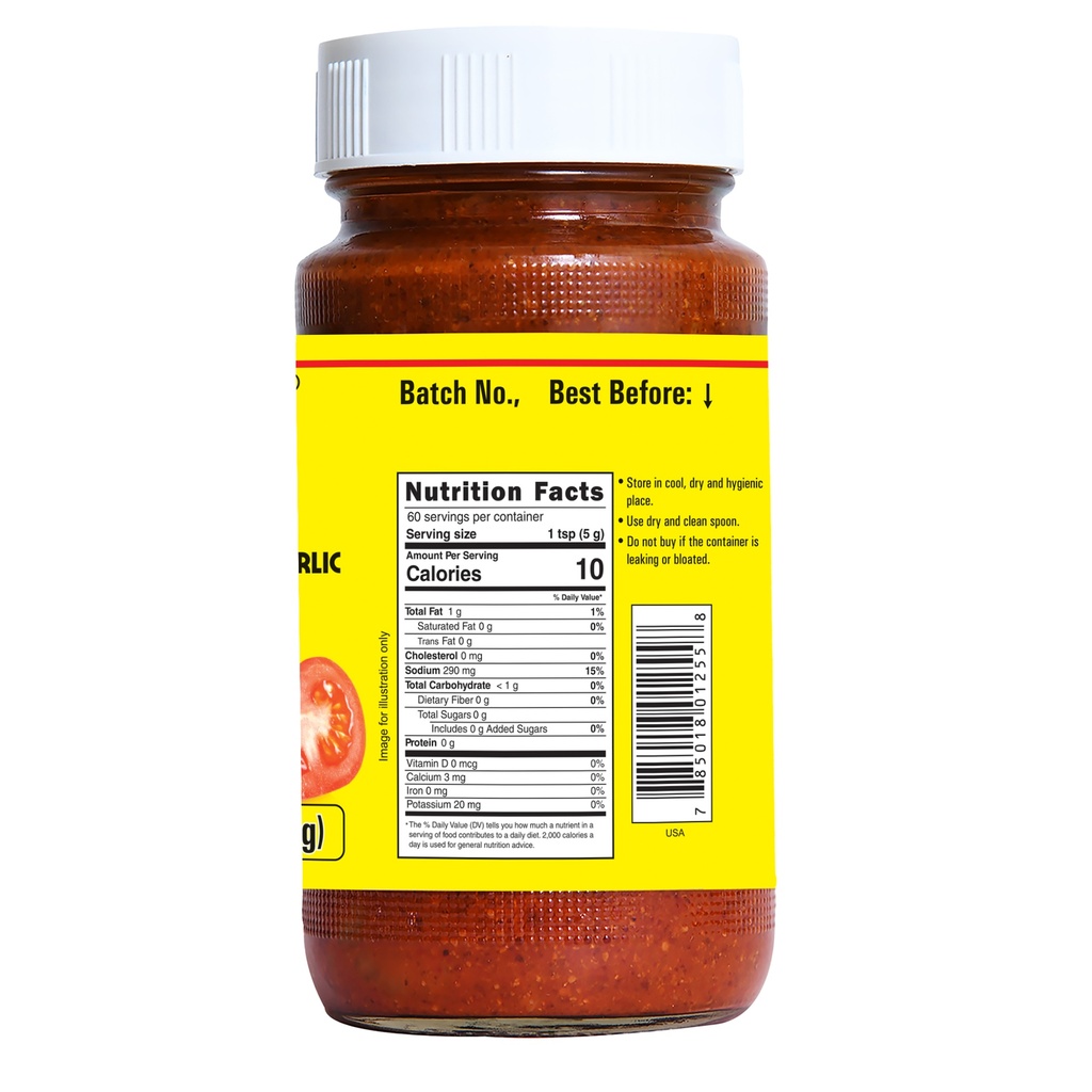 Tomato Pickle W/ Garlic