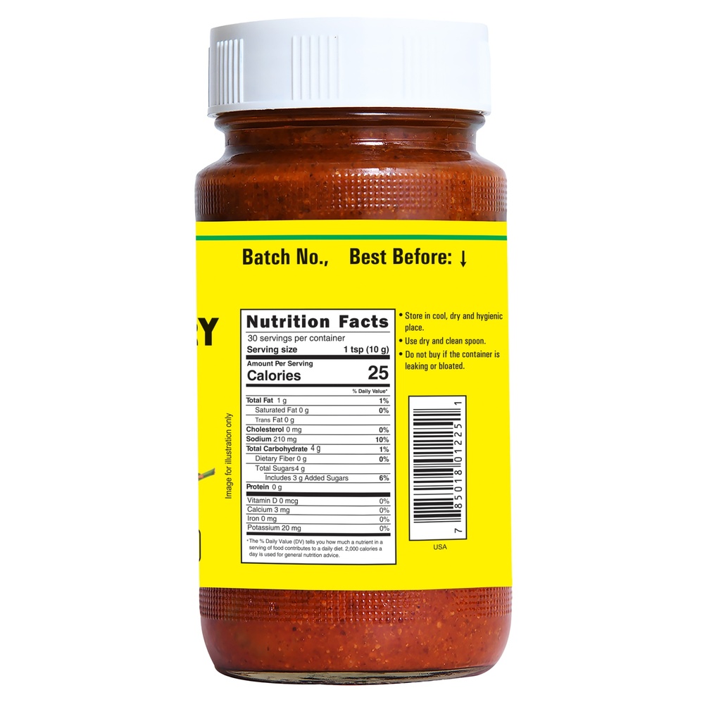 Mango Jaggery Pickle W/O Garlic