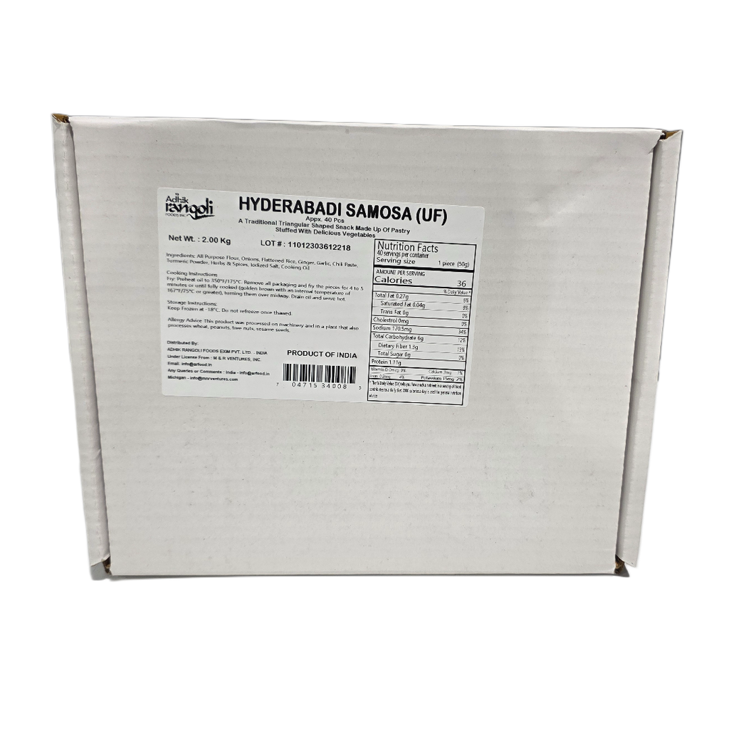 RW29A Hydrabadi Onion Samosa (Unfried)