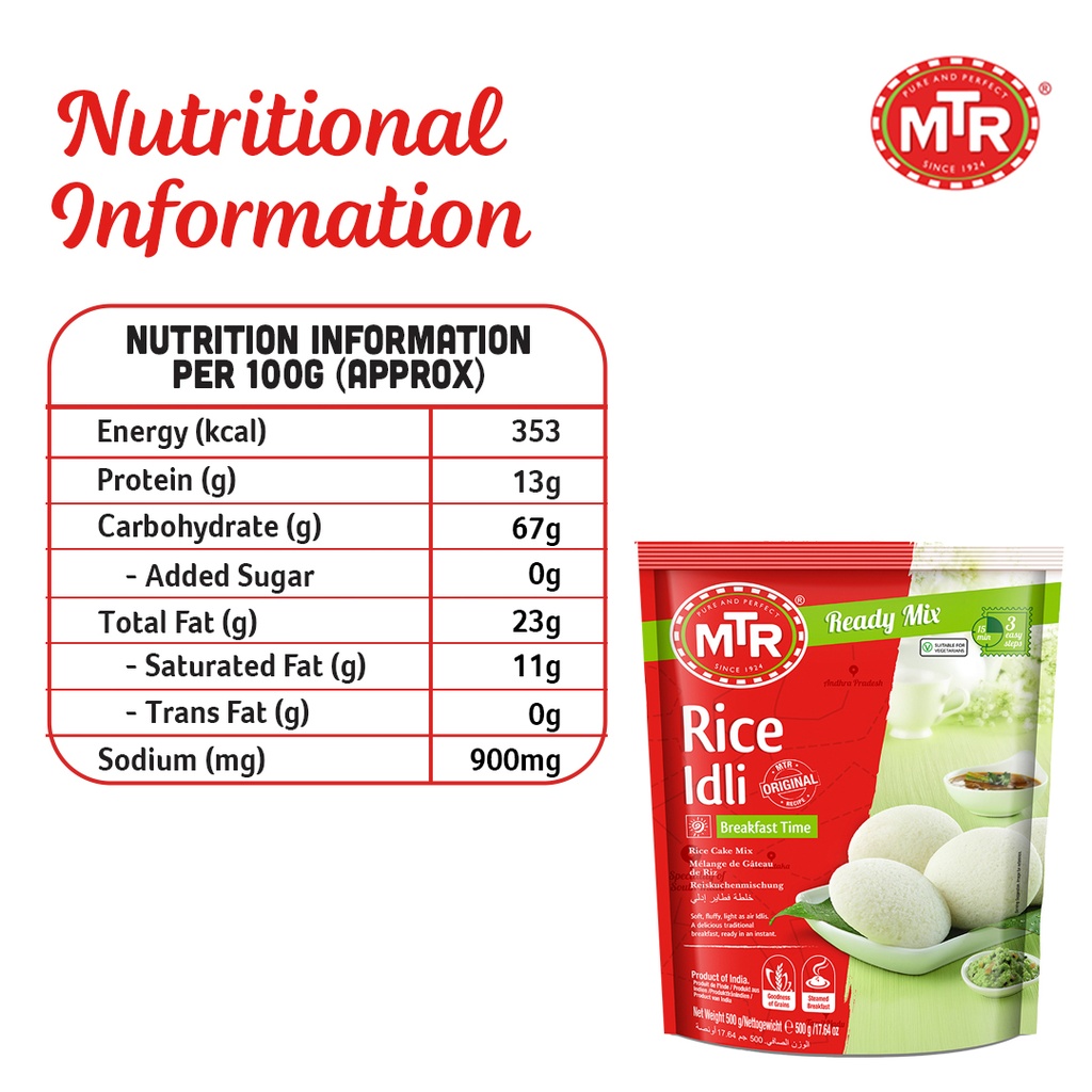 Inst. Rice Idli Mix