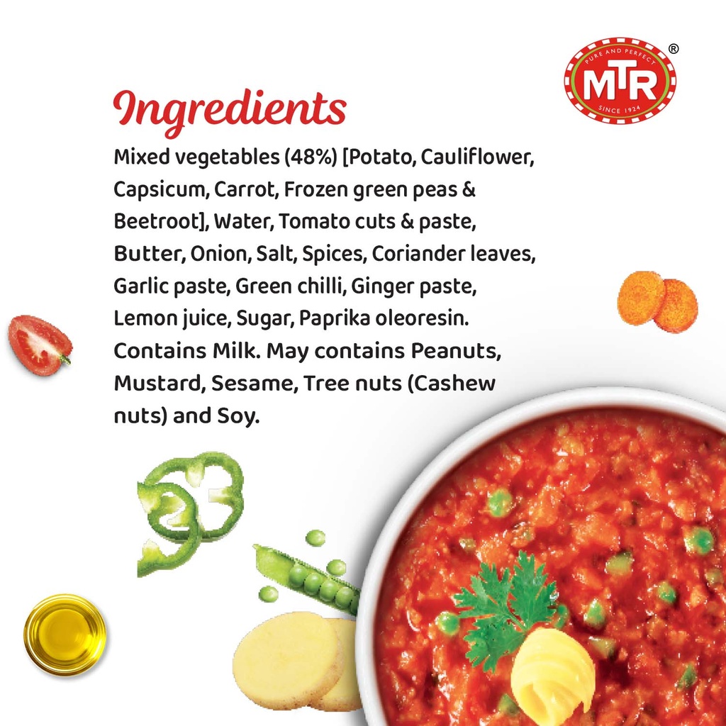 Pav Bhaji (Aloo Bhuji)