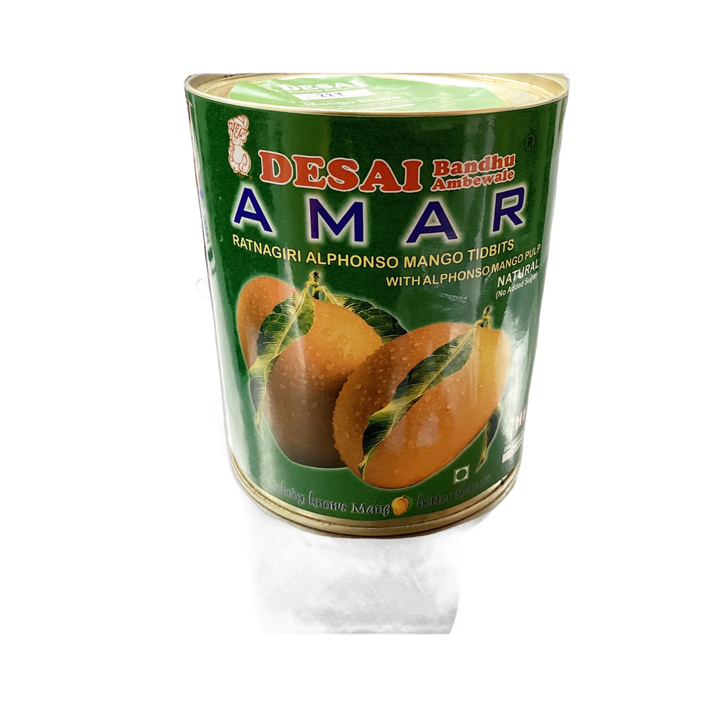 Green - Alphonso Mango Tidbits (No Sugar)