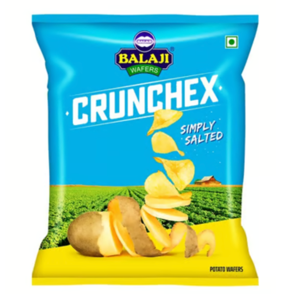 Crunchex-Chilli Tadka Potato Wafer