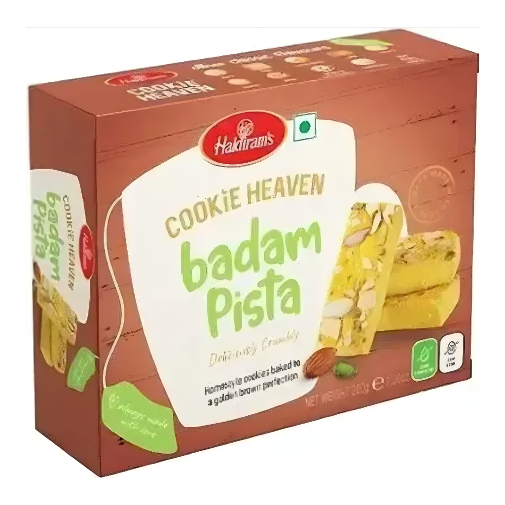 Badam (Almond) Pista Cookies [Cookie Heaven]
