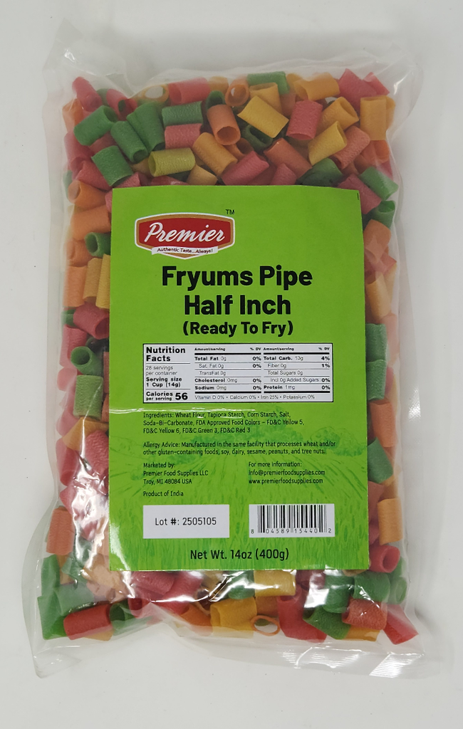 Fryums Pipe Half Inch Color