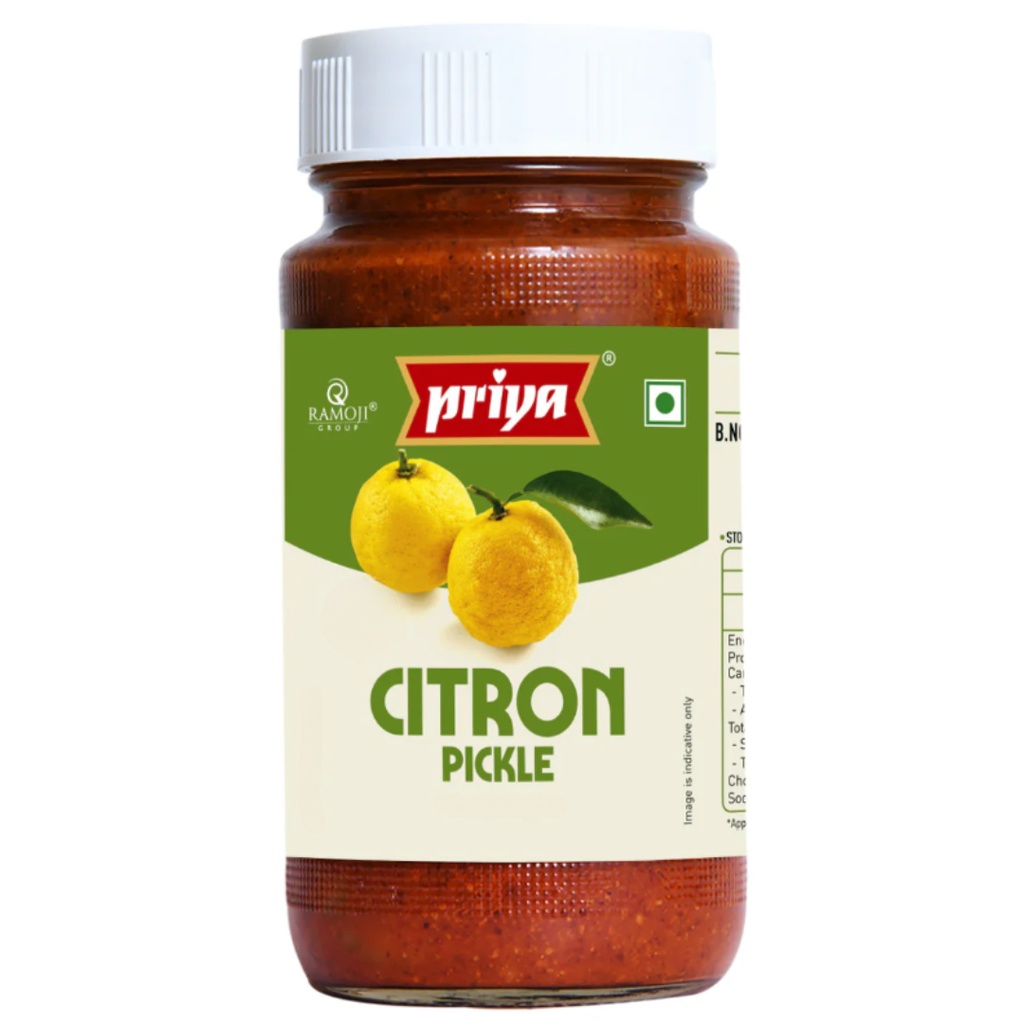 Citron Pickle W/ Garlic