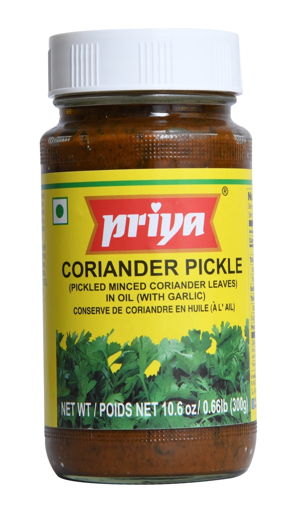 Coriander Pickle W/ Garlic