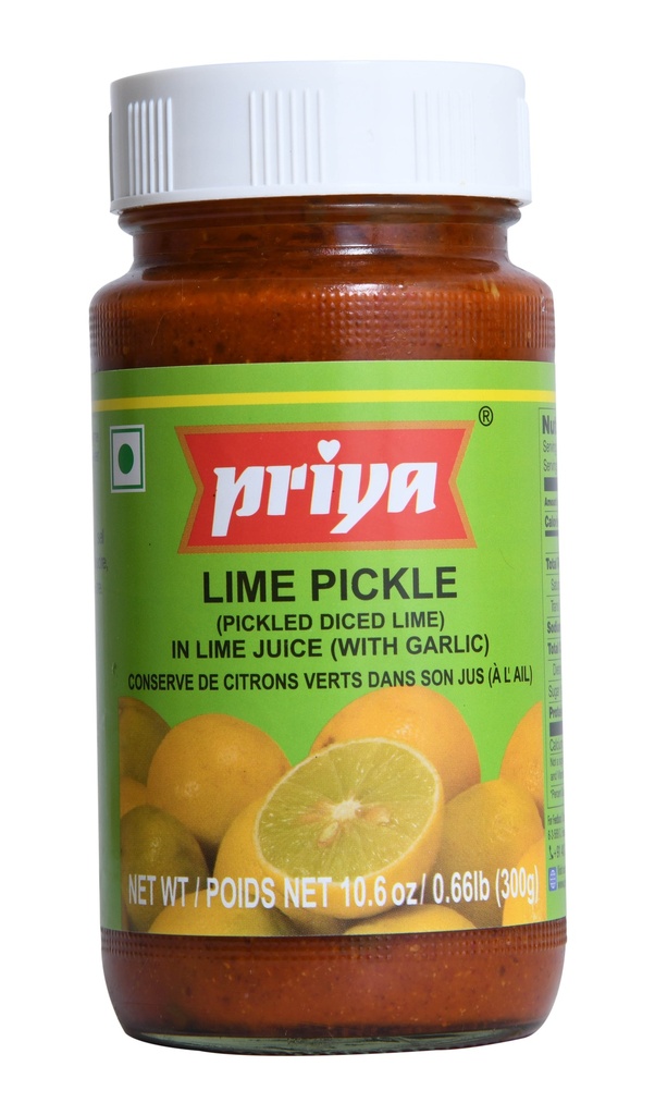 Lime Pickle W/ Garlic Hot