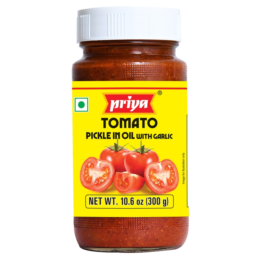 Tomato Pickle W/ Garlic