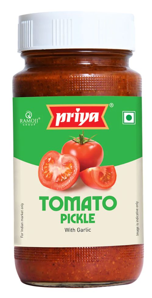 Tomato Pickle W/ Garlic