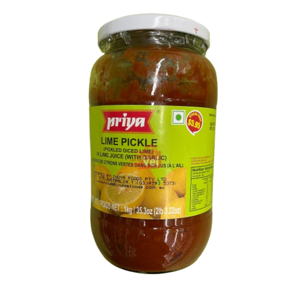 Lime Pickle-W/ Garlic