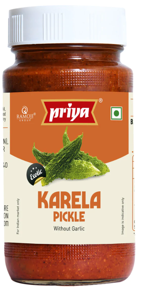 Bitter Gourd Pickle W/O Garlic