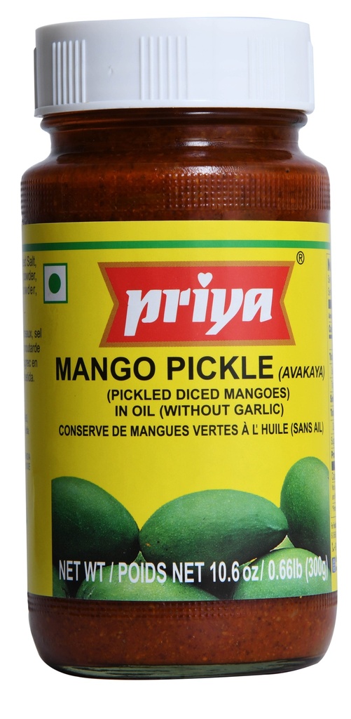 Mango Pickle (Avakaya) W/O Garlic Hot