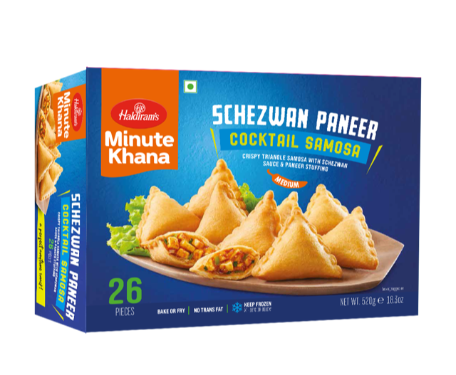 Schezwan Paneer Cocktail Samosa