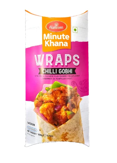 Chilli Gobhi Wraps [Desi Wrap]