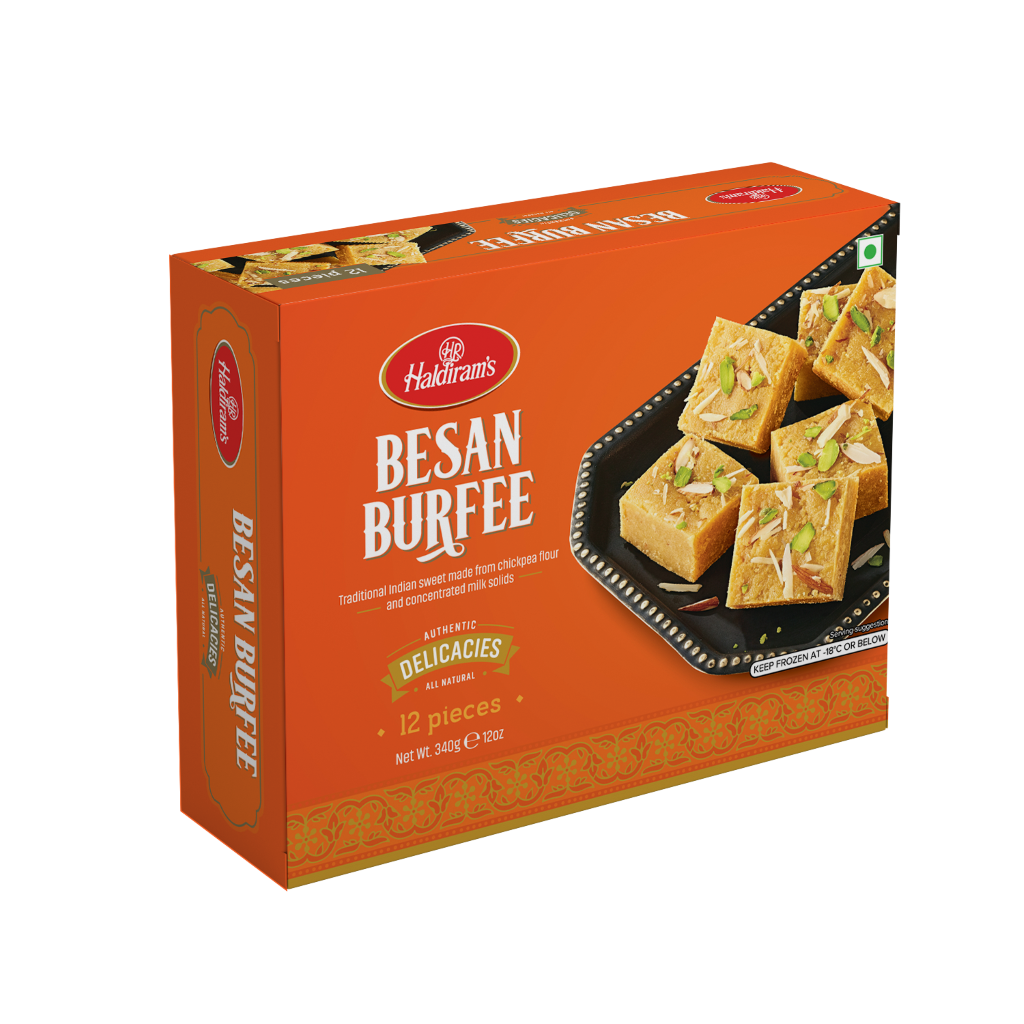 Besan Burfee (Burfi)