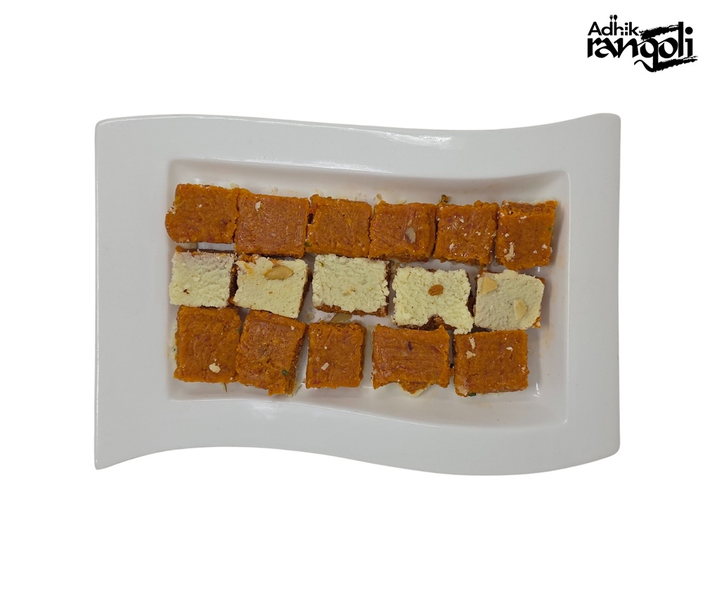 S23 Mawa Carrot Burfi (Khoya Gajar Burfi)