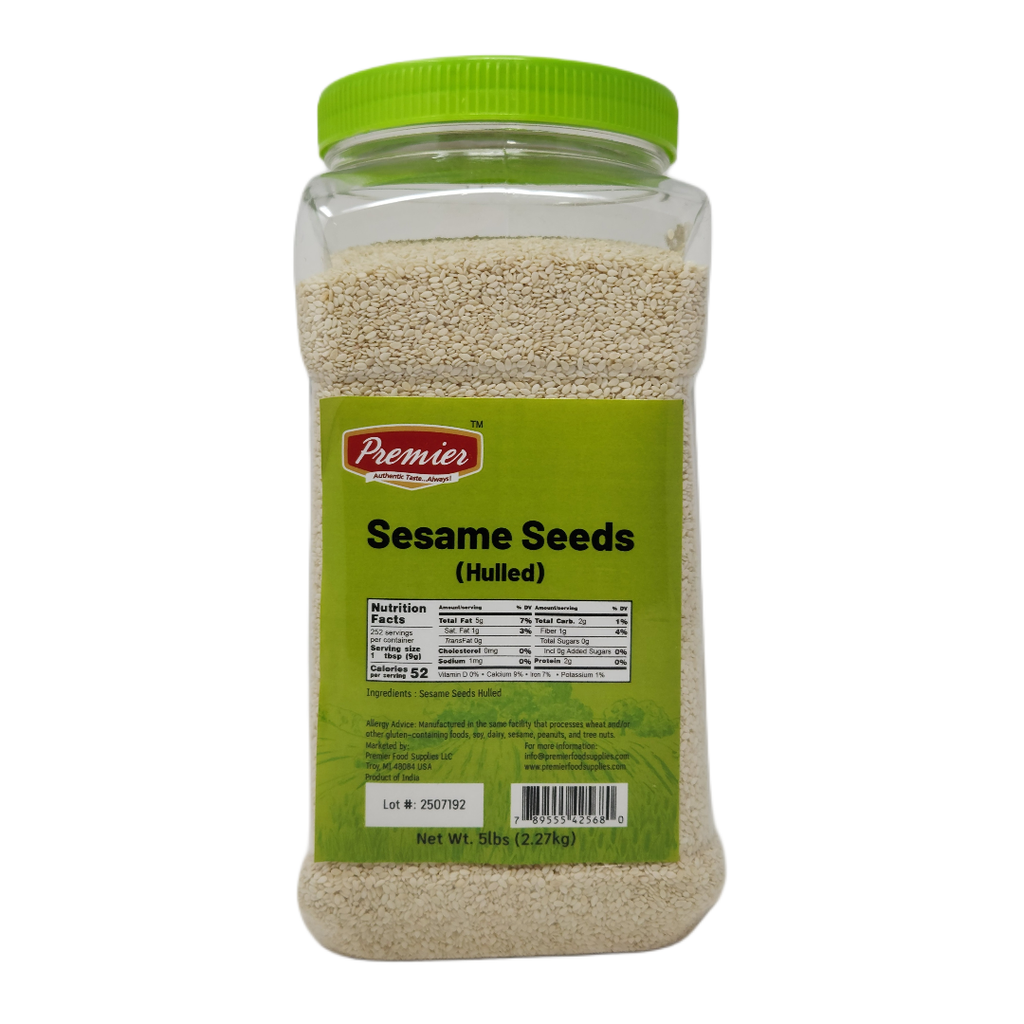Sesame Seeds Hulled (Jar)