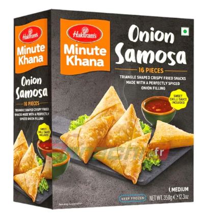Onion Samosa W/Chilli Sauce
