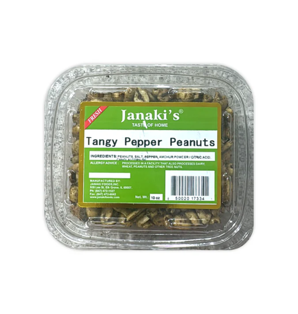 Tangy Pepper Peanuts