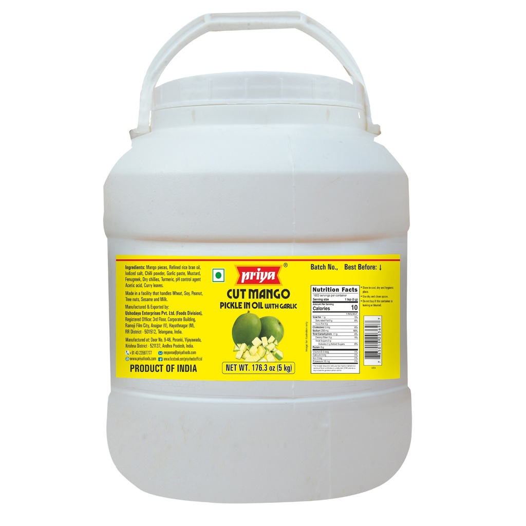 Mango Cut Pickle W/ Garlic