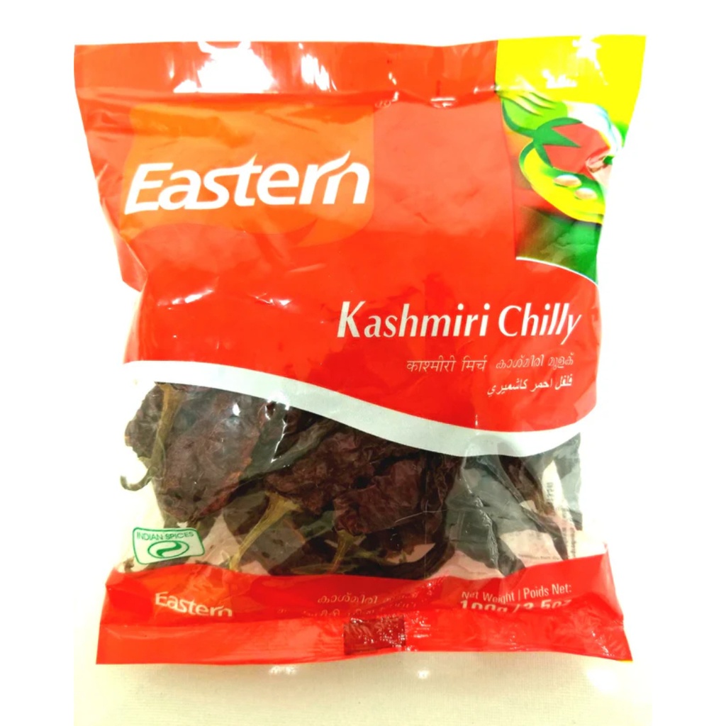 Kashmiri Chilli Whole (With Stem)