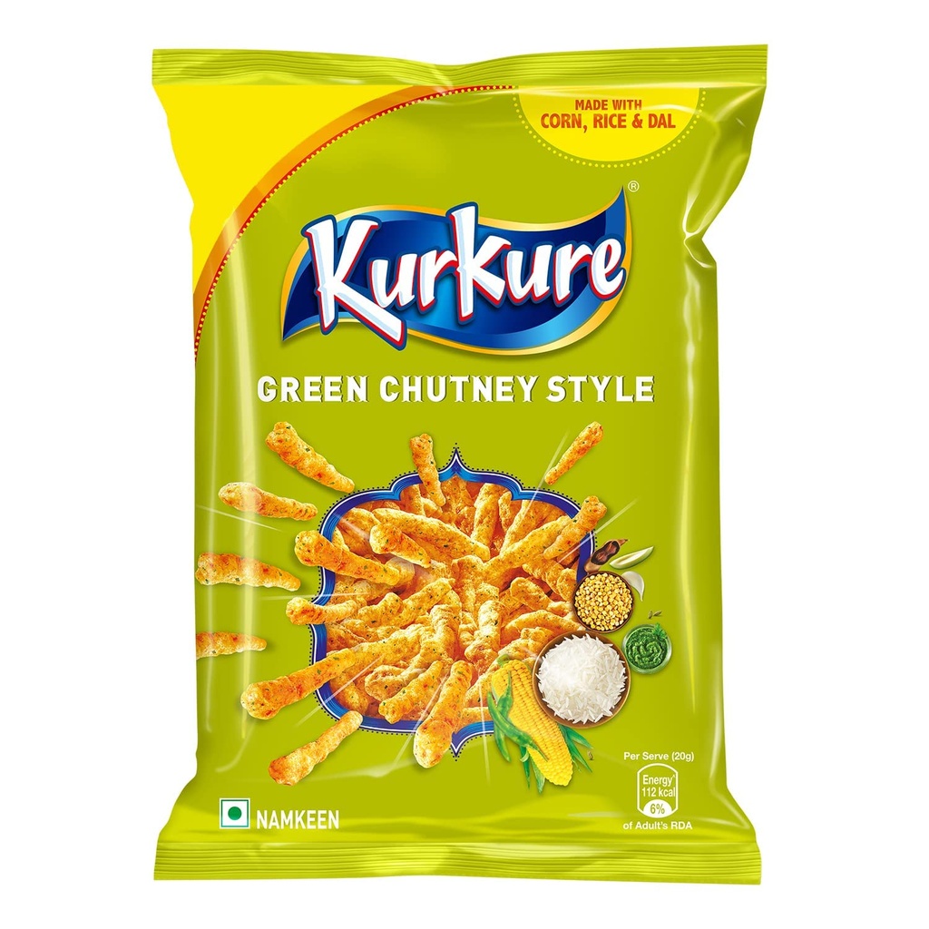 Kurkure Rajasthani (Green Chutney Style)