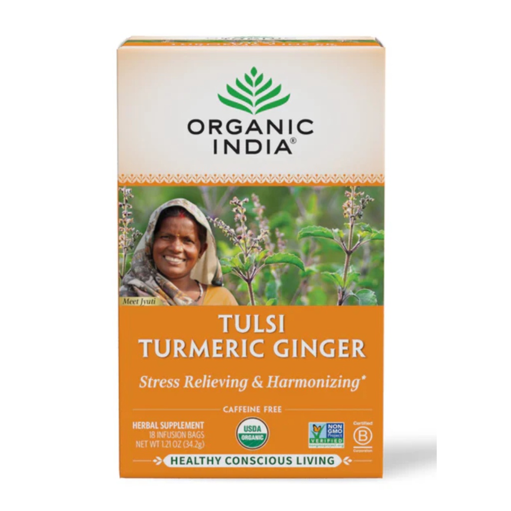 Tulsi Turmeric Ginger