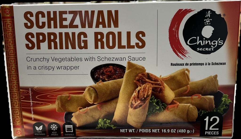 Schezwan Spring Rolls
