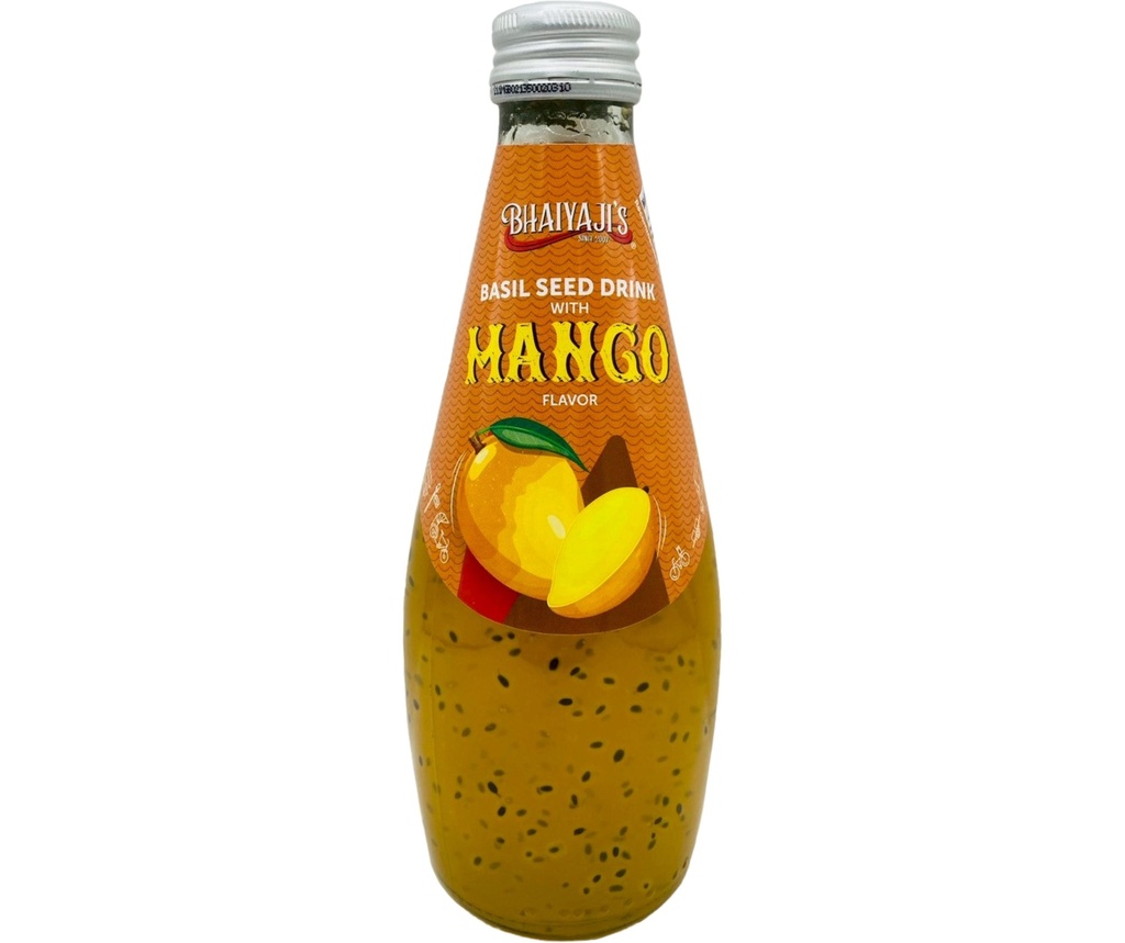 Basil Seed Drink with Mango Flavor