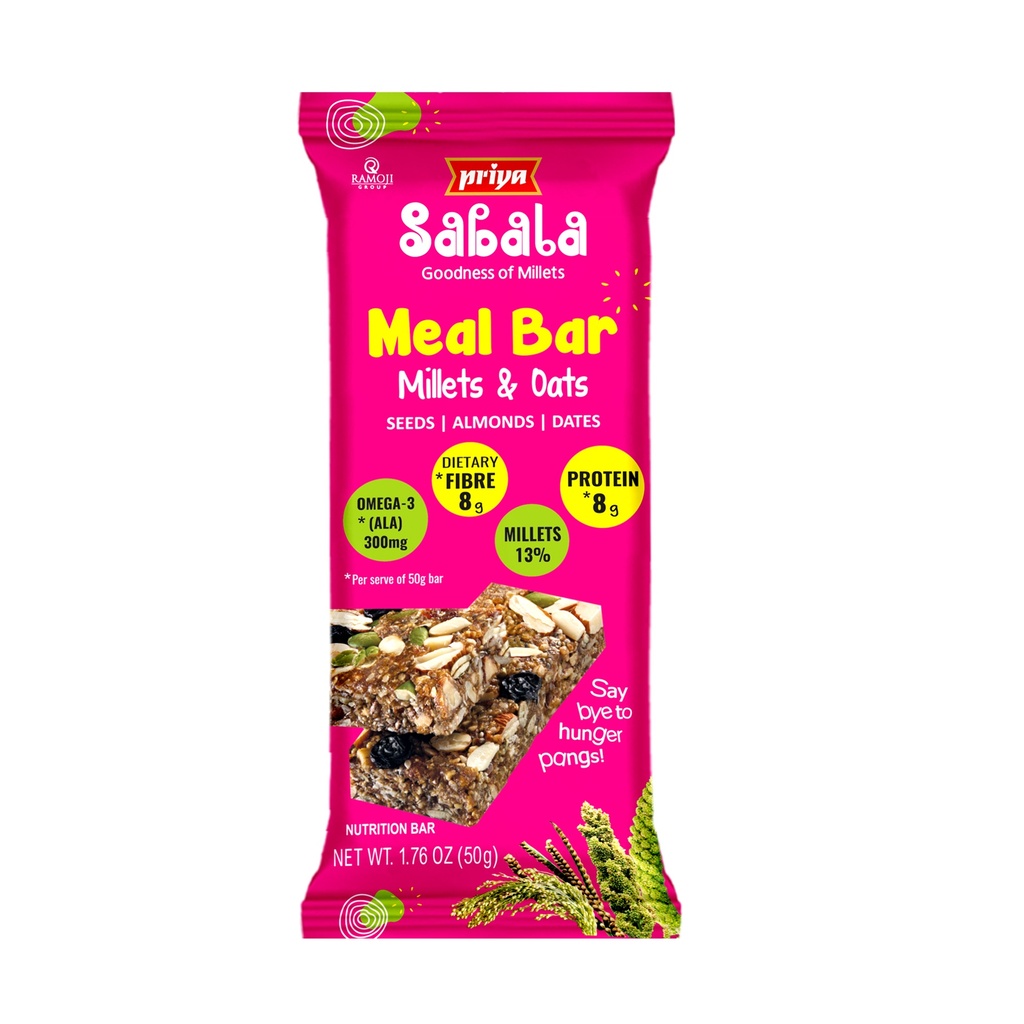 Millet and Oats (Protein Meal Bar)