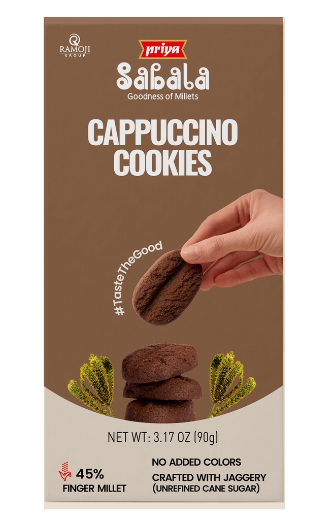Cappuccino Cookies (Millet Jaggery)