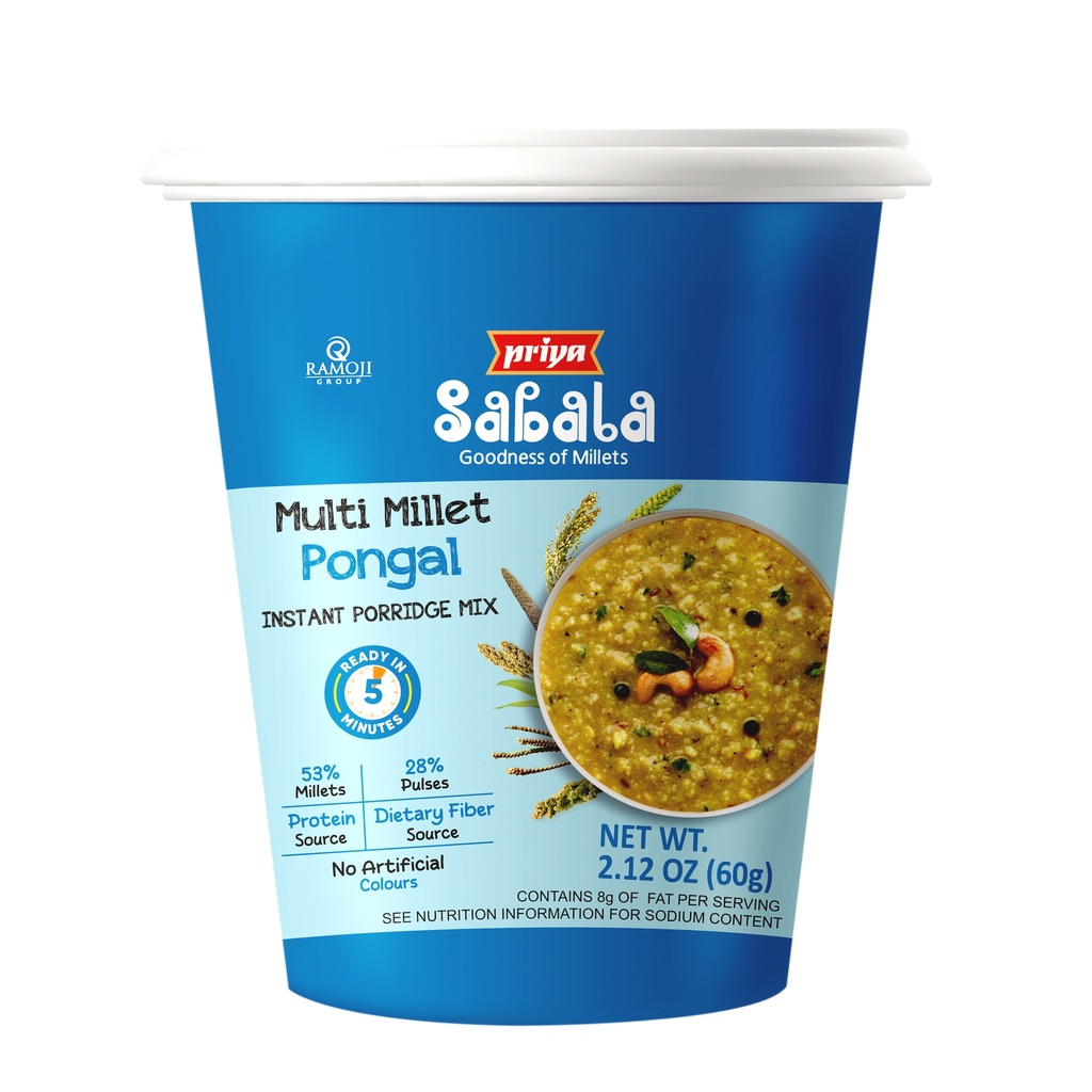 Multi Millet Pongal (Cup Porridge Mix)