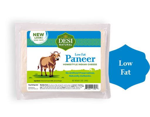 [CDES:PNR:22503P2] - Low Fat Paneer - [12oz]