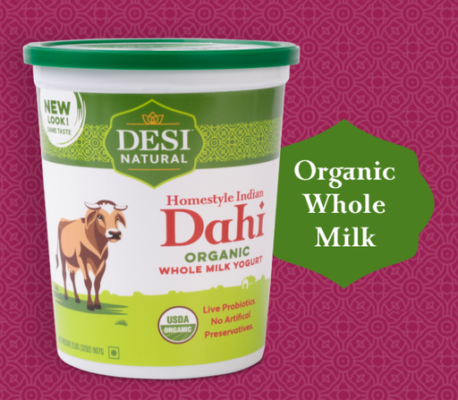 [CDES:YGT:22501Y8] - Organic Whole Milk Yogurt - [2lb]