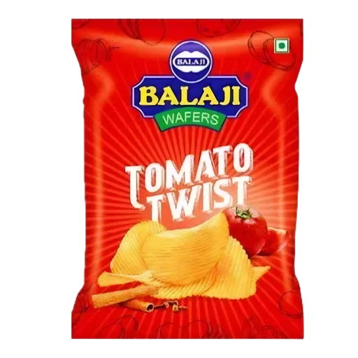 [DBLJ:CHP:14201T1] - Tomato Twist Potato Wafer - [135g]