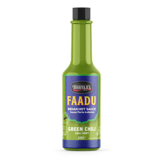 [DBYJ:SCB:15004G1] - Faadu Green Chilli Hot Sauce - [148ml]