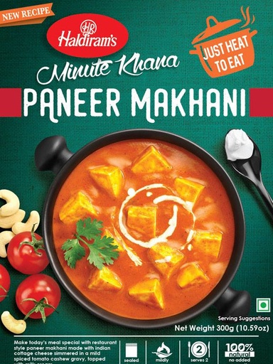 [DHLD:RTE:40125P4] - Paneer Makhani - [300g]