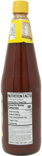 [DMGI:SCB:57521H1] - Hot & Sweet Sauce Bottle - [1kg]