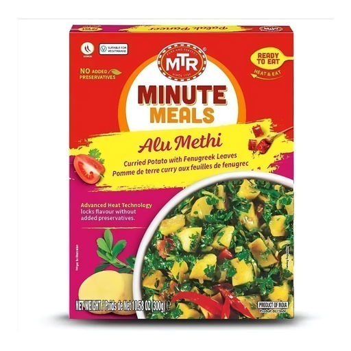 [DMTR:RTE:60009A1] - Aloo Methi - [300g]