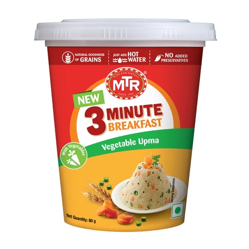 [DMTR:RTE:60012U1] - (Cup) Vegetable Upma - [80g]