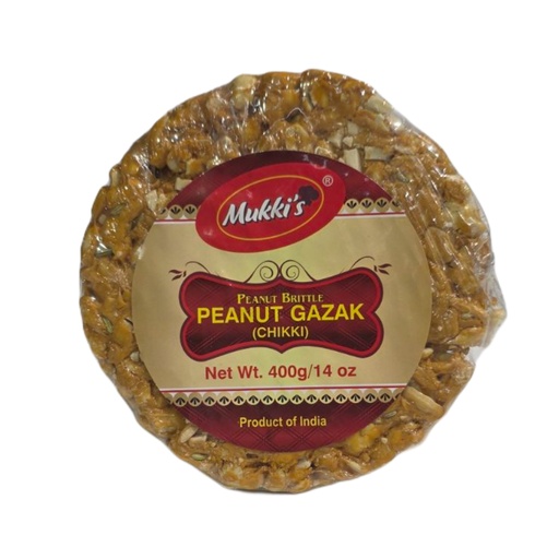 [DMUK:GJK:57801P2] - Moongfali (Peanut) Gachak Patti (Round) - [400g]