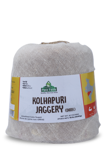 [DPFT:JGY:70112J3] - Kolhapuri Jaggery - [10lb]